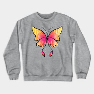 Fiery Butterfly Crewneck Sweatshirt